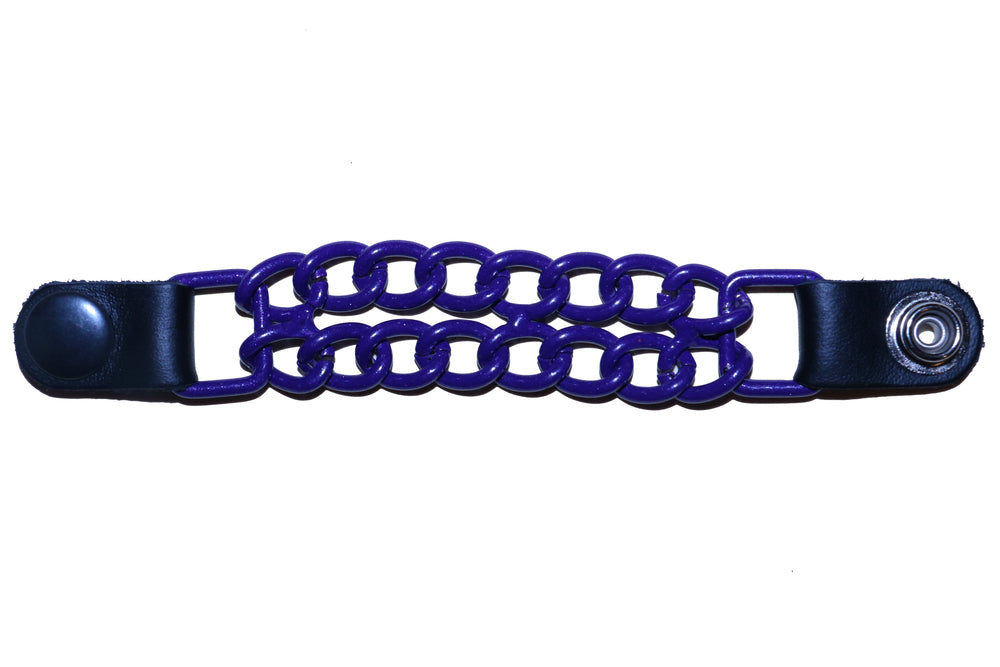 Vest Extender Powder Coated Purple Glitter