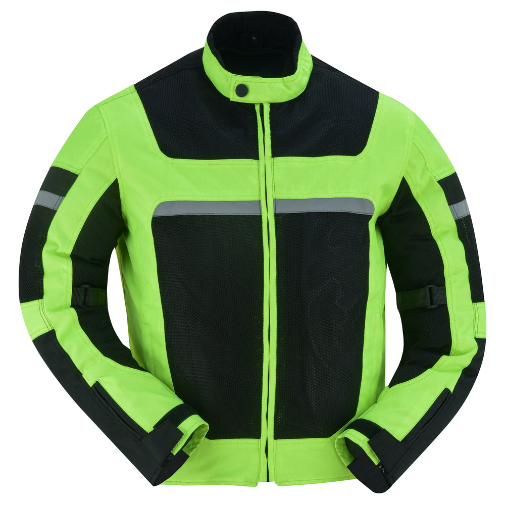 Men's Racer Mesh Jacket - High Vis