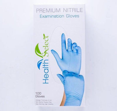 Nitrile Examination Gloves - Case of 10