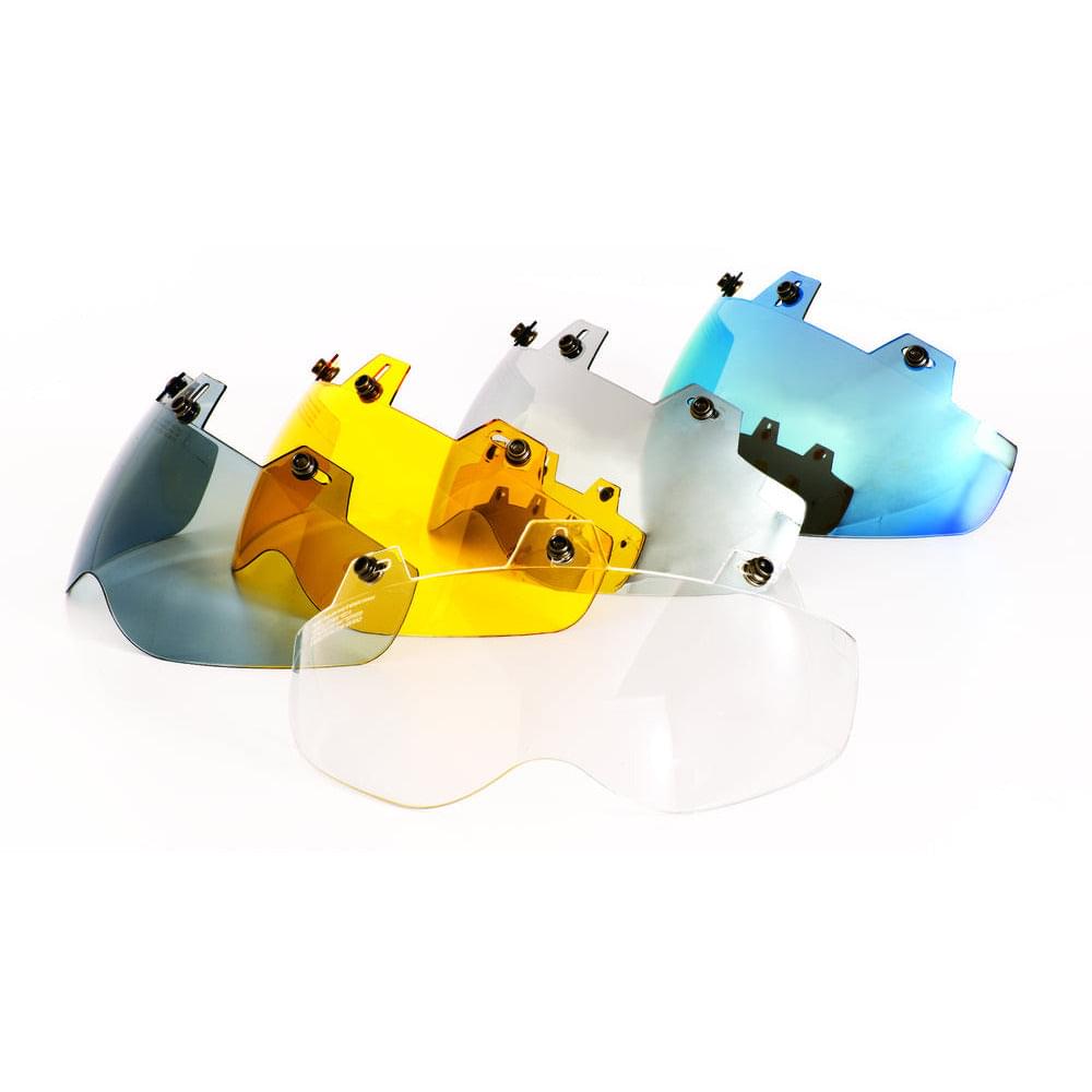 02-311 3 Snap Shorty Shield - Hard Coated Silver Mirror