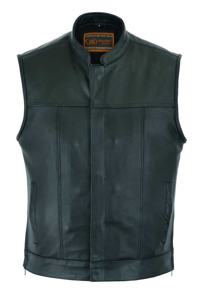 Men's Double Crosser Vest, Concealed carry pockets, Single panel back by Pro-Rider
