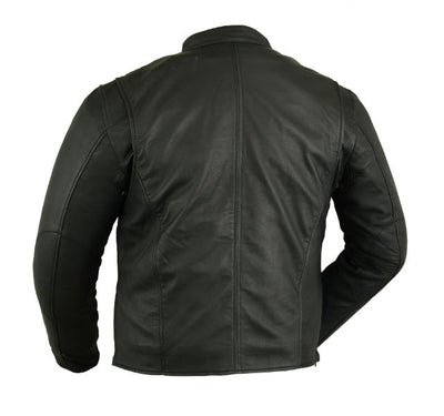 Men's Lightweight Drum Dyed Naked Lambskin Jacket