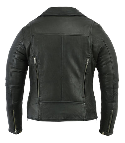 Women's Modern Longer Beltless Biker Jacket