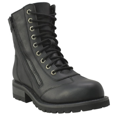 Women's Zipper Biker Boot