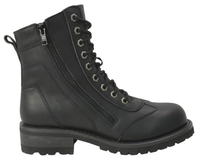 Women's Zipper Biker Boot