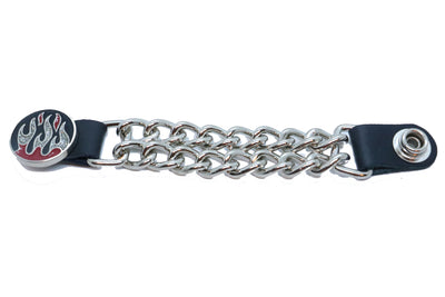 Vest Extender - Flame Red/Silver