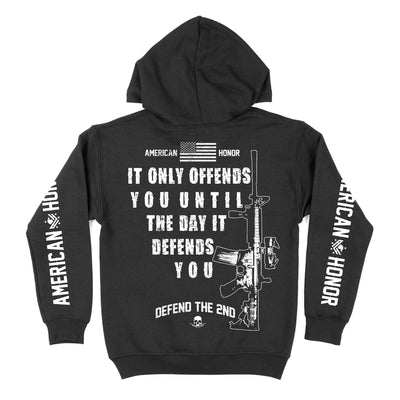 Defend Zipper Hoodie