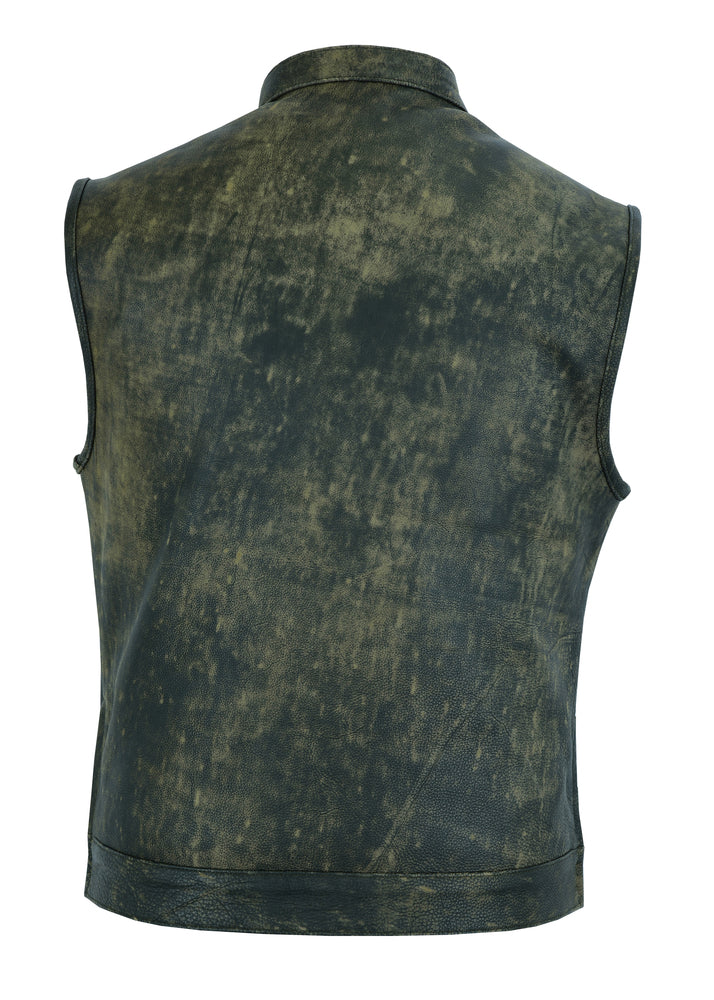 Men's Conceal Carry Antique Brown Vest