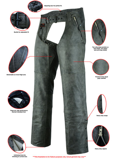 Chaps Pro Gamer Chaps - Pro-Rider Leathers