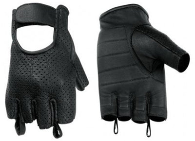 Perforated Fingerless Glove