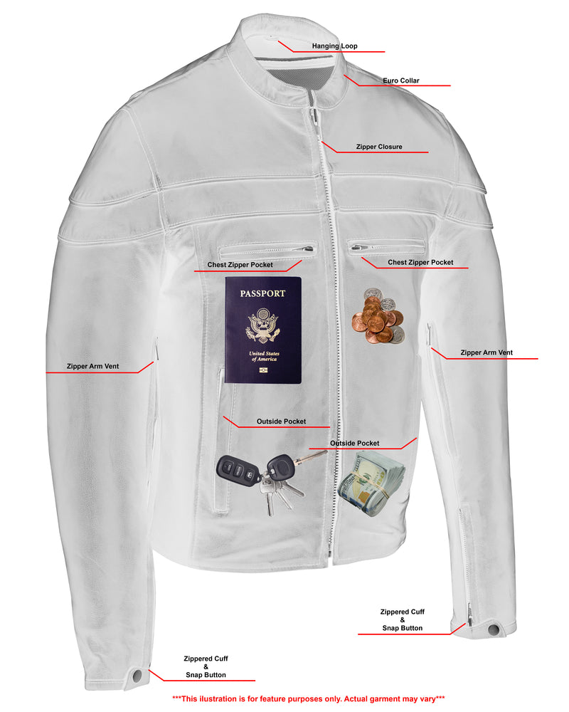 Men's Sporty Scooter Jacket